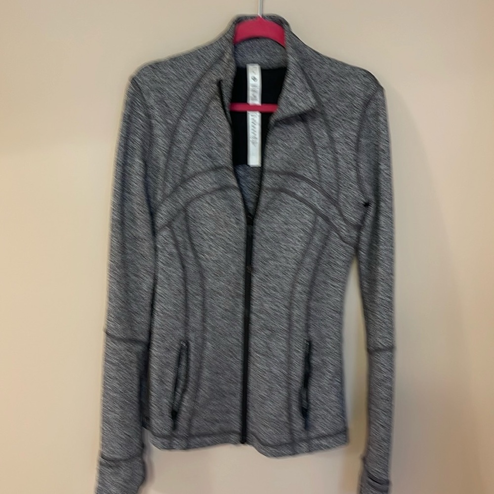 Lululemon Define jacket dark heathered grey